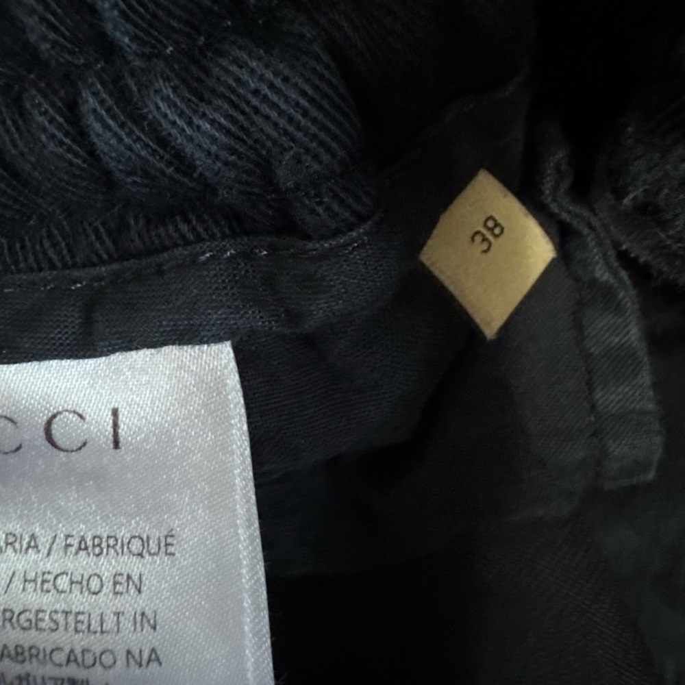GUCCI Uniform Navy-Blue Cargo Uniform Work Pants - Picture 5 of 5
